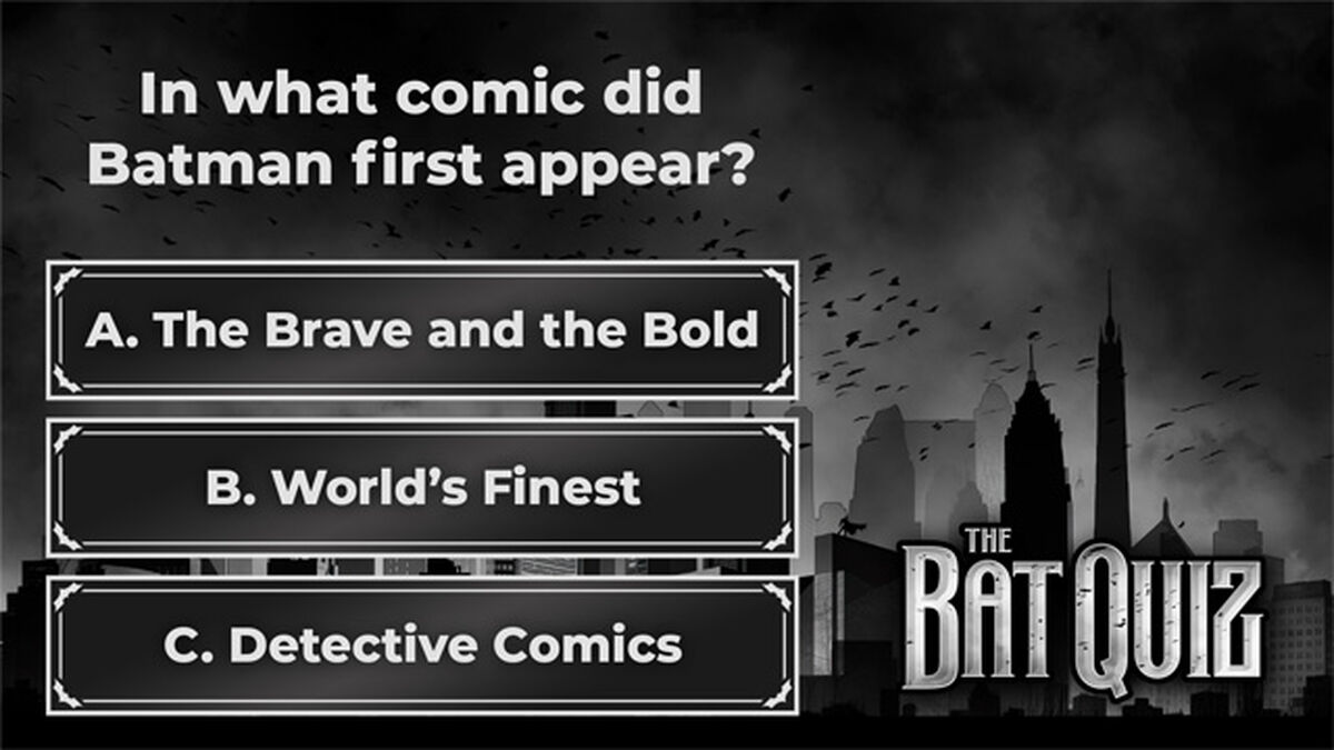 The Bat Quiz image number null